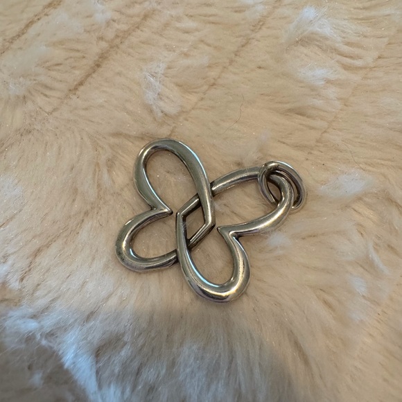 James Avery Retired Floating Butterfly pendant - Picture 3 of 7